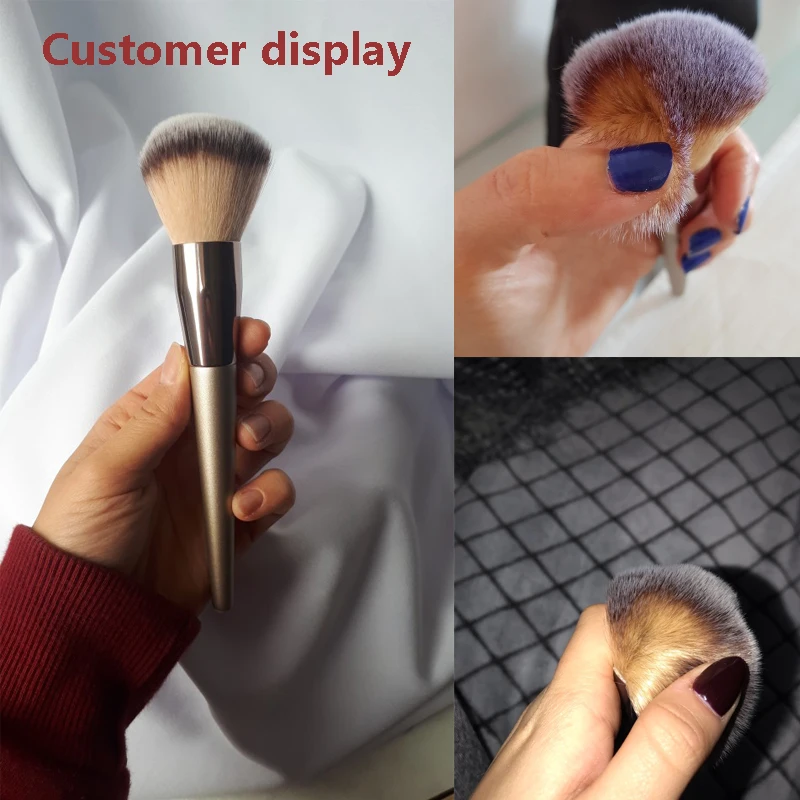 4-10 шт кисти для макияжа набор порошок Базовая кисть для теней Make Up нейлон Кисти косметические щеточки с синтетической щетиной