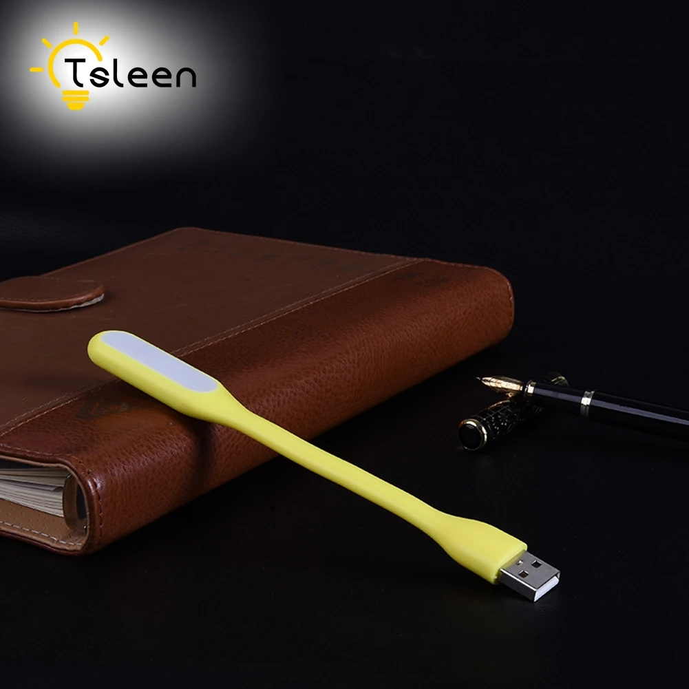 Дешевый 1 шт. 4 шт. яркий Гибкий Настольный мини USB светодиодный светильник для ноутбука внешний аккумулятор для компьютера красочные лампы для фонарика
