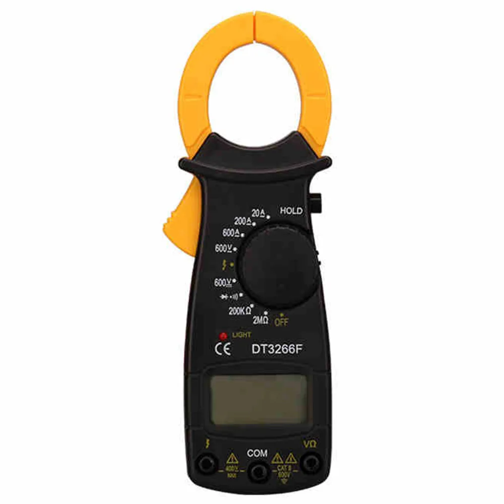 10 шт. мультиметр-зажим цифровой амперметр фотометрический измеритель DT3266F с
