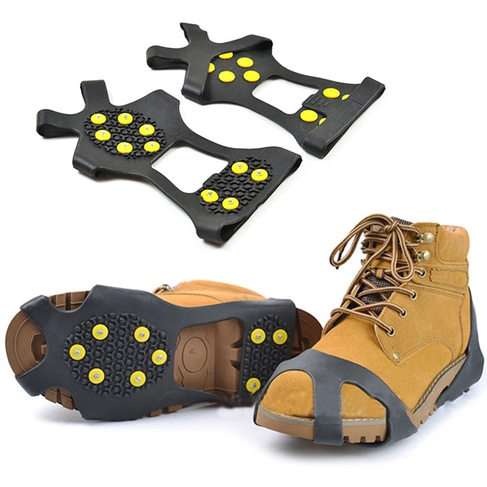 Противоскользящие шипы для снежной погоды 10 шипов|Шипы и кошки обуви| |