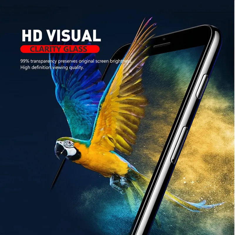 Высококачественная 5D Защитная пленка для экрана из закаленного стекла iPhone X Xs Max Xr