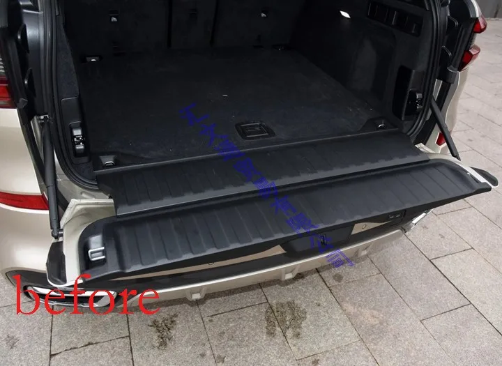 Для BMW X5 G05 2019 2020 Нержавеющая сталь задняя защитная накладка на багажник порога