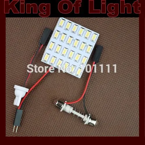 1X 24 светодиодный Ода SMD 5630 24smd светильник T10 гирлянда купольный адаптер