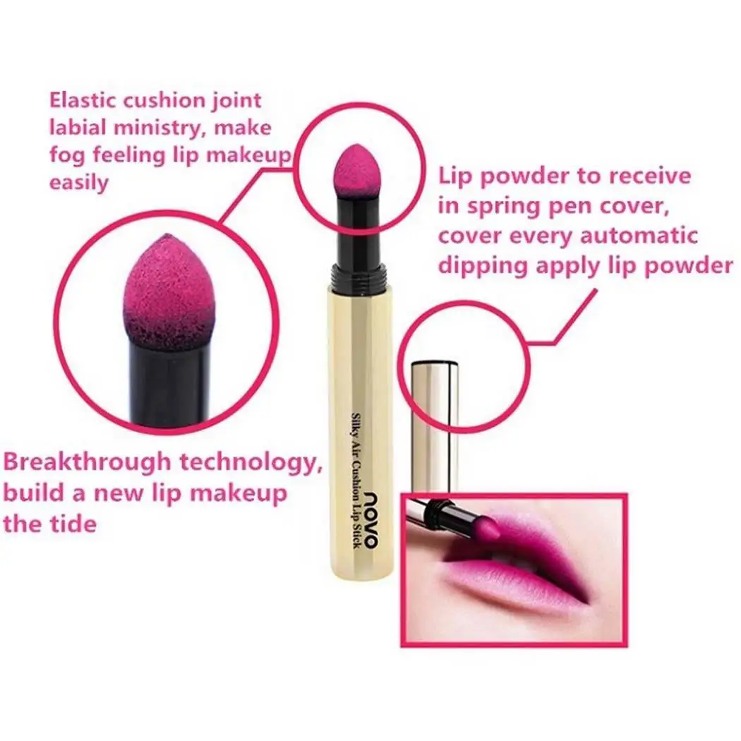Для губ прочного порошок увлажняющий 02 долго офисные 03 Lipstick 01 шелковистый блеск