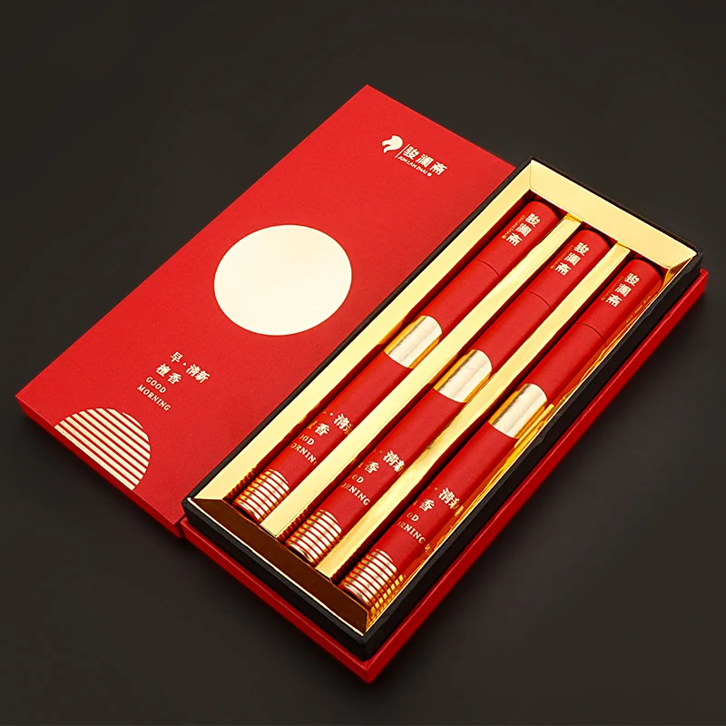 

60g Natural Incense Stick Sandalwood Aroma Aromatherapy for Yoga Incense Burner Accessories Home Fragrance Incenses Gift Box