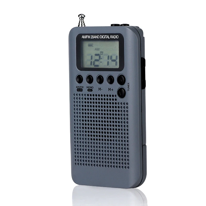 a3 Мини радио Динамик Приемник lcd цифровой FM/AM радио динамик с функцией отображения времени 3,5 мм разъем для наушников - Цвет: a3