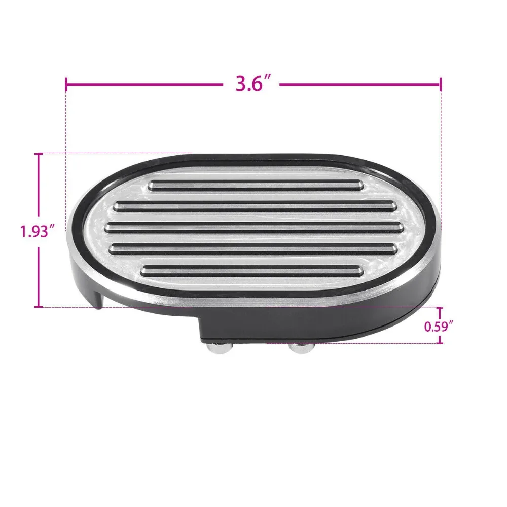 Накладка на педаль тормоза CNC для мотоцикла подходит Harley Dyna Wide Sportster XL 883 1200 V