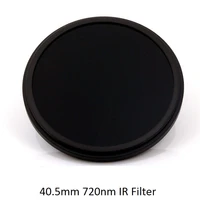 40 5mm 720nm ir72 infrared ir optical grade filter for camera lens accessories