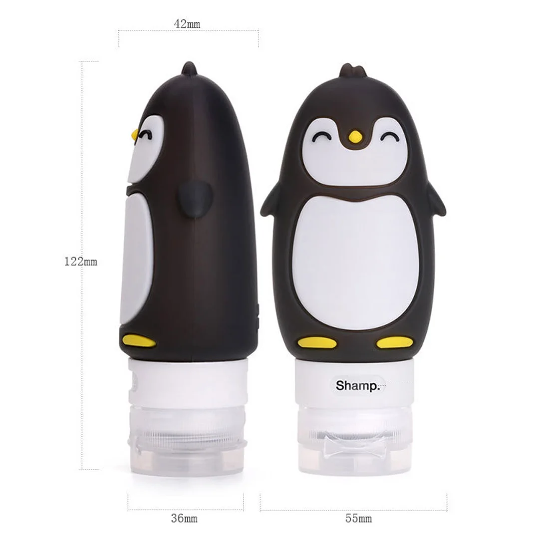 Универсальный силиконовый чехол маленькая пустая бутылка портативная для