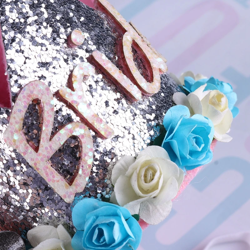 Шапочка для первого дня рождения маленьких мальчиков и девочек украшение волос