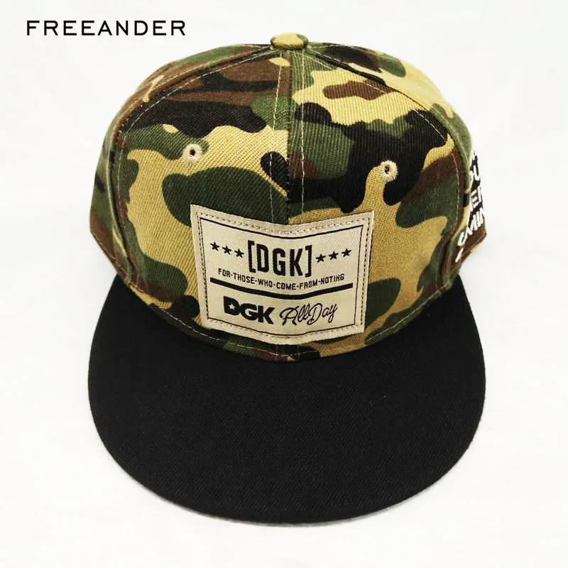 

Freeander Men Outdoor Hunting Camo Baseball Cap Embroidery Cotton Tactical Snapback Dad Hat Cotton Fishing Sports Trucker Cap