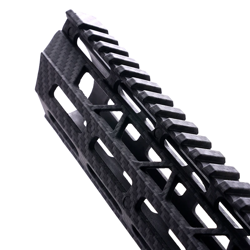 Охота Rife M-LOK Поплавок 1" 12" 1" полимер углеродное волокно Пикатинни ультра тонкий и светильник подходит AR15 M4
