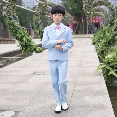Высококачественный осенний Свадебный костюм для мальчиков модель 2018 года