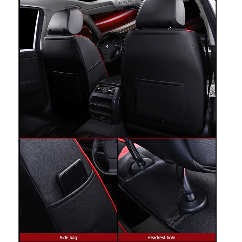 Роскошный кожаный чехол для автомобильного сиденья для Toyota Corolla Camry Highlander C-HR CROWN PRIUS VIOS IZOA YARiS make Чехлы для автомобильных сидений