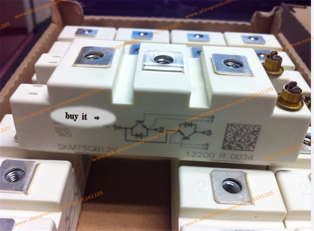 

Free shipping NEW SKM75GB12V MODULE