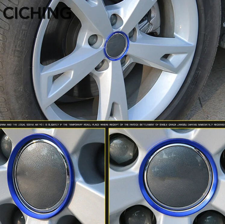 4 шт./компл. автомобильный Стайлинг алюминиевый сплав крышка ступицы колеса