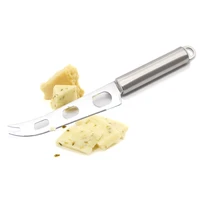 10 inch stainless steel cheese slicer cake pizza cutter with open surface blade