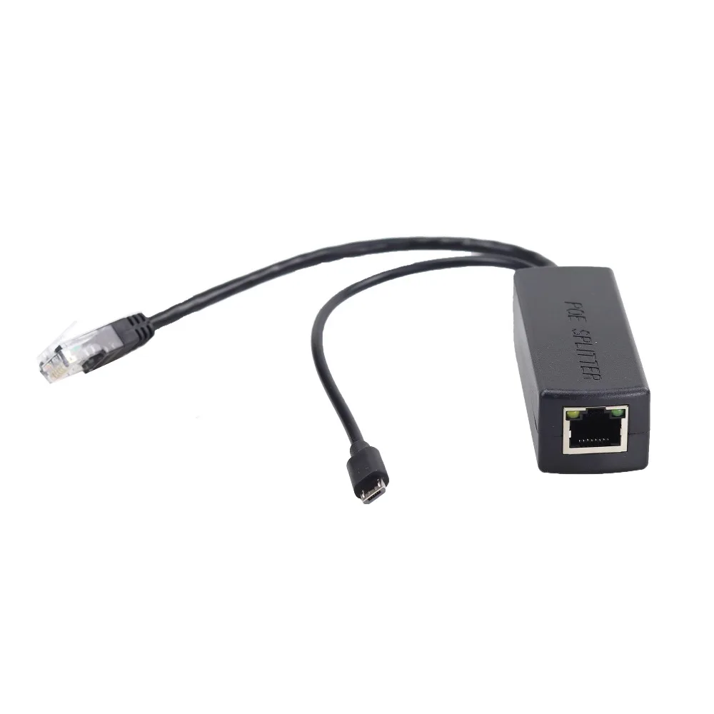 Isolated 5V 12W IEEE802.3-AF IEEE802.3-AT Micro USB Poe Splitter WIFI Router Raspberry Pi Power Over Ethernet 48V 2.4A | Компьютеры и