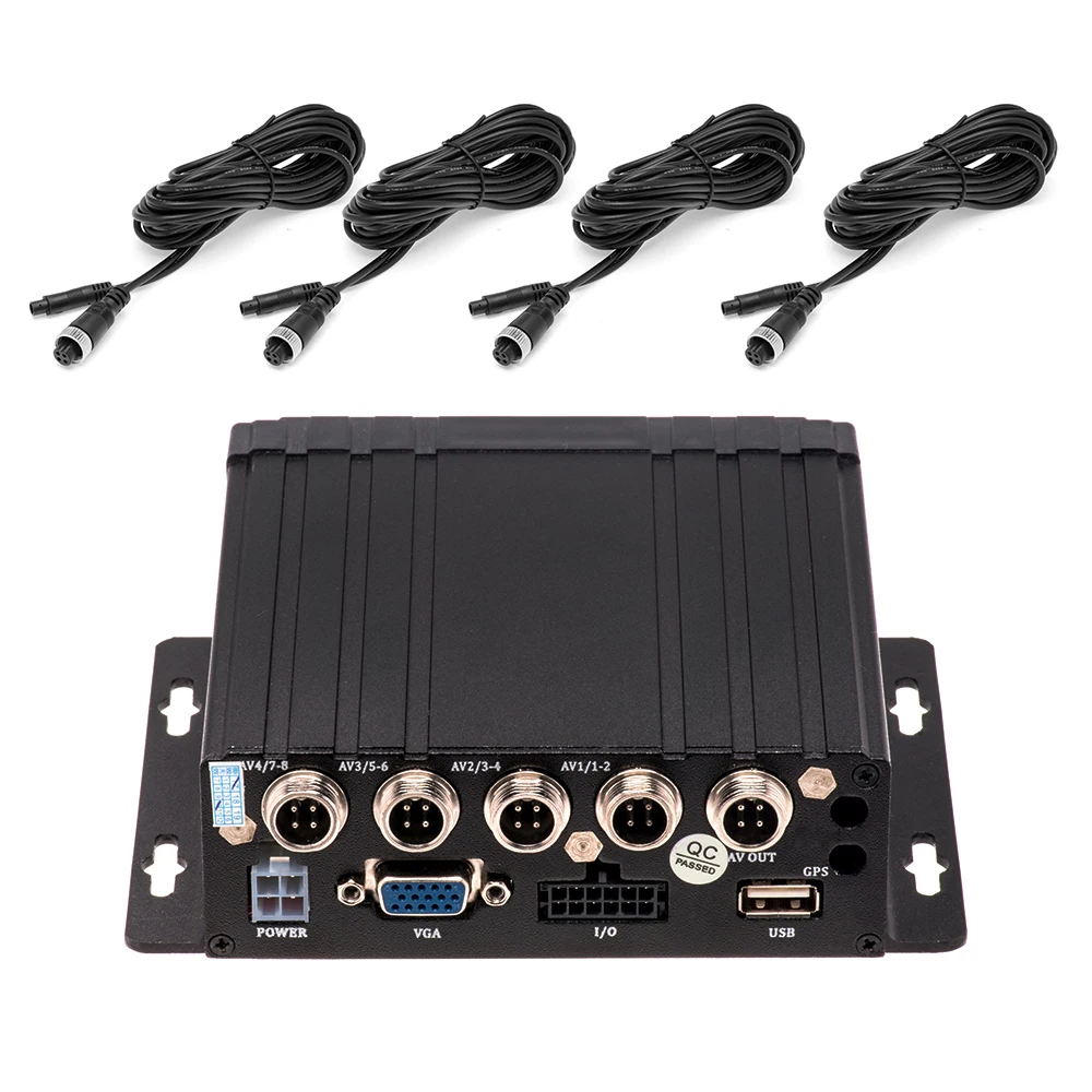 AMPrime 4-CH 1080P Full HD Автомобильная камера DVR 360 объемный вид с птичьим видом панорама камера заднего вида s система мониторинга g-сенсор