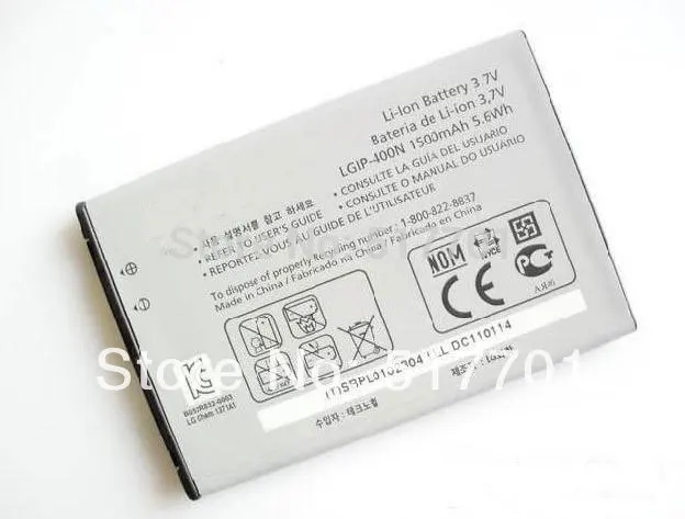 ALLCCX Высокое качество батареи мобильного телефона KGIP 400N для LG P520 GX300 P503 P500 с