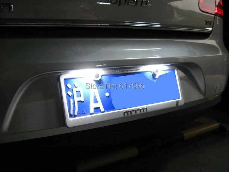 2X 6SMD 36 мм canbus светодиодный номерной знак светильник для VW Golf 4 5 Passat 3B 3BG 3C CC поло 9N T5