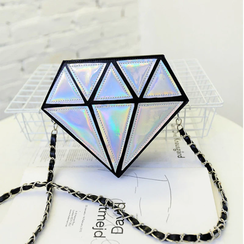 Women Plaid Laser Bag Geometric Bags Evening bag Diamond Clutches Crystal Day Clutch Wallet Wedding Purse Party Banquet | Багаж и сумки