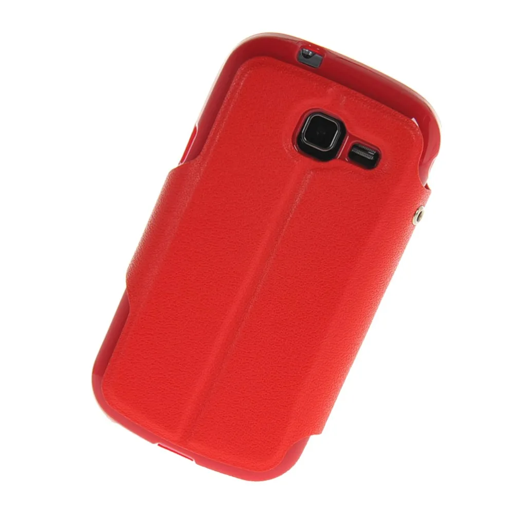 Чехол из искусственной кожи для Samsung Galaxy Trend Lite чехол S7392 S7390 на заднюю панель