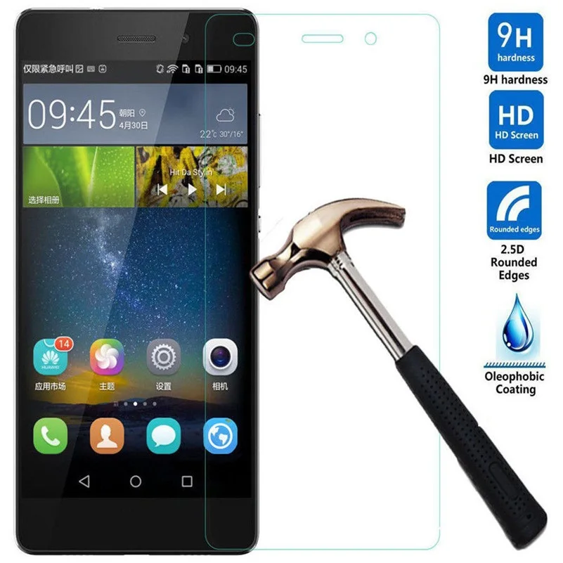 Для Huawei Ascend P8 P9 p10/Lite Plus 9H 2.5D Закаленное стекло Мембрана Премиум Защитная пленка
