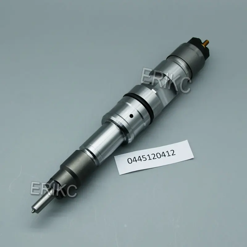 

ERIKC 0 445 120 412 Generator Diesel Fuel Injectors 0445 120 412 Auto Engine Systems Injector Rail 0445120412