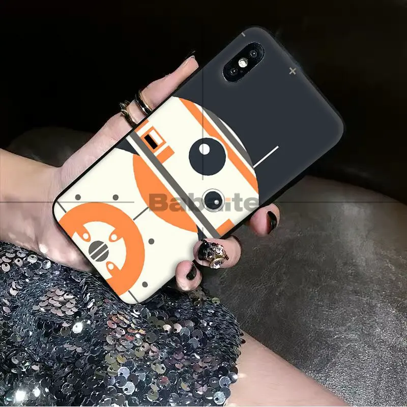 Babaite Звездные войны йода BB 8 Droid Чехол для мобильного телефона с изображением
