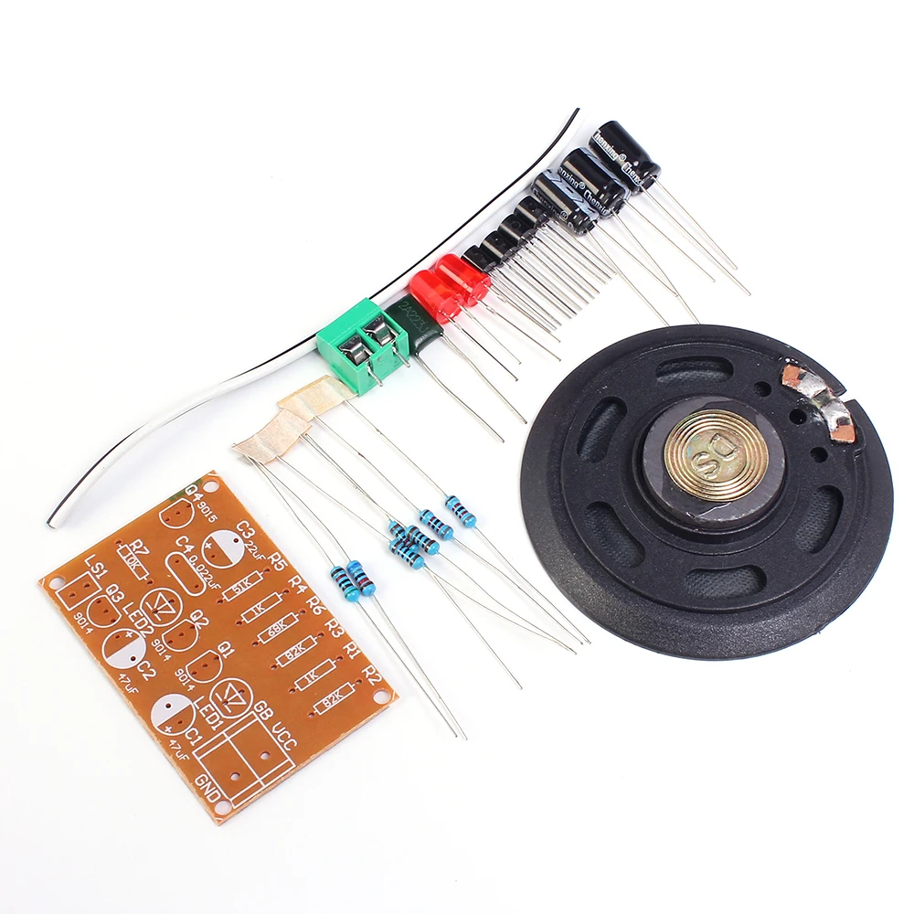 Cicada звуковая аналоговая схема набор мультивибратор DIY наборы высокая и низкая частота музыкальный сигнал моделирование Цикада голосовой электронный