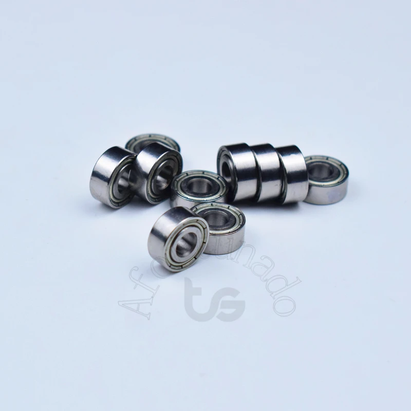 MR104ZZ 4*10*4 (мм) 10 штук ABEC 5 подшипник шт. металлические герметичные Бесплатная