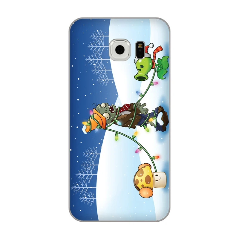 Санта Клаус Рождественская силиконовая чехол для samsung Galaxy S2 S3 S4 S5 мини S6 S7 край S8 S9