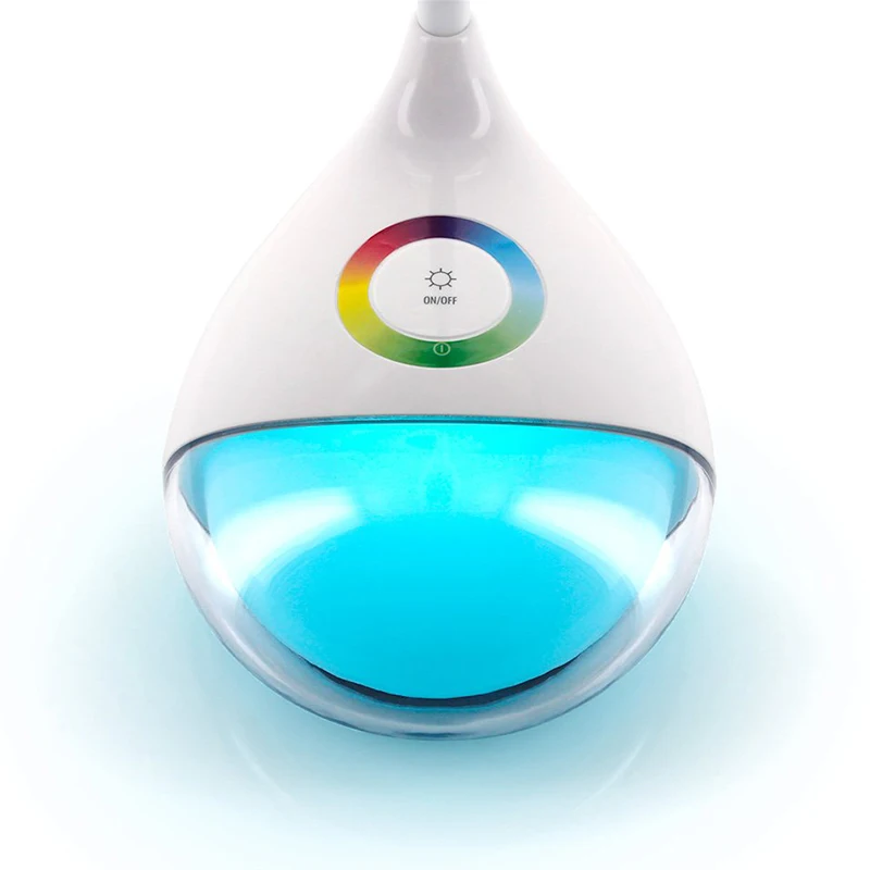 5 Вт Светодиодная настольная лампа с регулируемой яркостью и usb-портом для