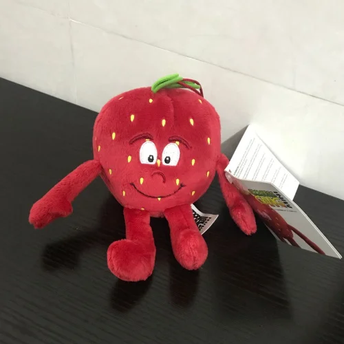 Детская плюшевая игрушка фрукты серии вишня, клубника, Пчела маленький кулон подарок на день рождения