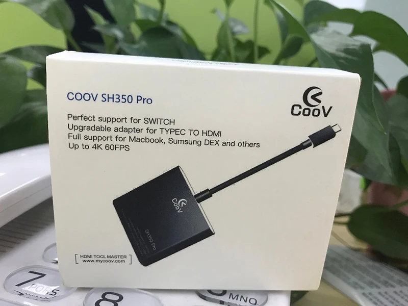 Преобразователь COOV SH350pro SH350 Pro для Nintendo Switch 5 0 с Type-C на HDMI кабелем 30 см | Электроника