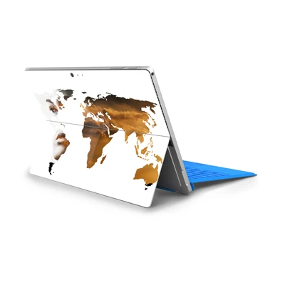 Карта серии украшения наклейки для ноутбука для microsoft Surface Pro 4 Pro 5 Pro 6 высокое качество чехол с рисунком виниловая наклейка наклейки - Цвет: SPS-16(079)