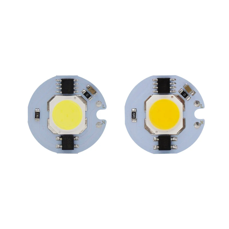 Светодиодный COB лампа светильник чип шаров 3 Вт 5 7 9 12 AC 220V 230V 240V умная ИС