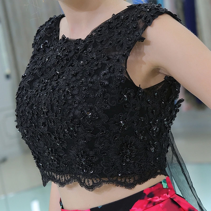 Черные платья для встречи выпускников А силуэт рукава крылышки Аппликации