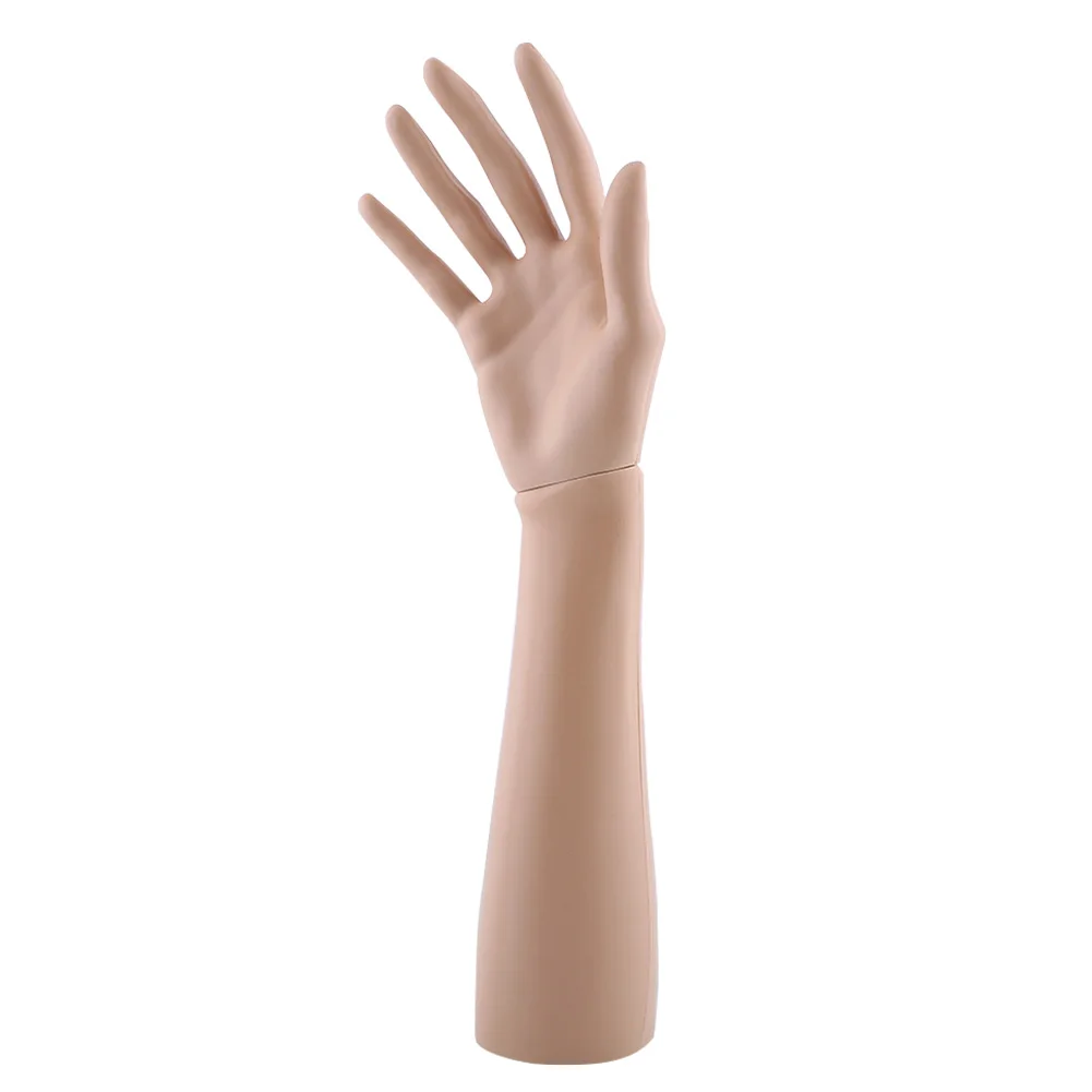 36cm Female Right Hand Mannequin Jewelry Watch Gloves Display Stand Holder Model Arm Display Base DIY accessories Display Holder images - 6