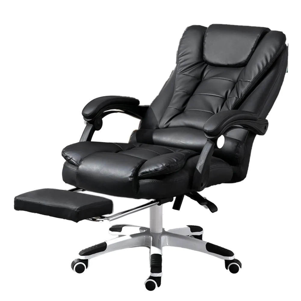 Роскошное качественное офисное кресло Boss Silla Gamer Poltrona из искусственной кожи с подставкой для ног, эргономичная офисная мебель