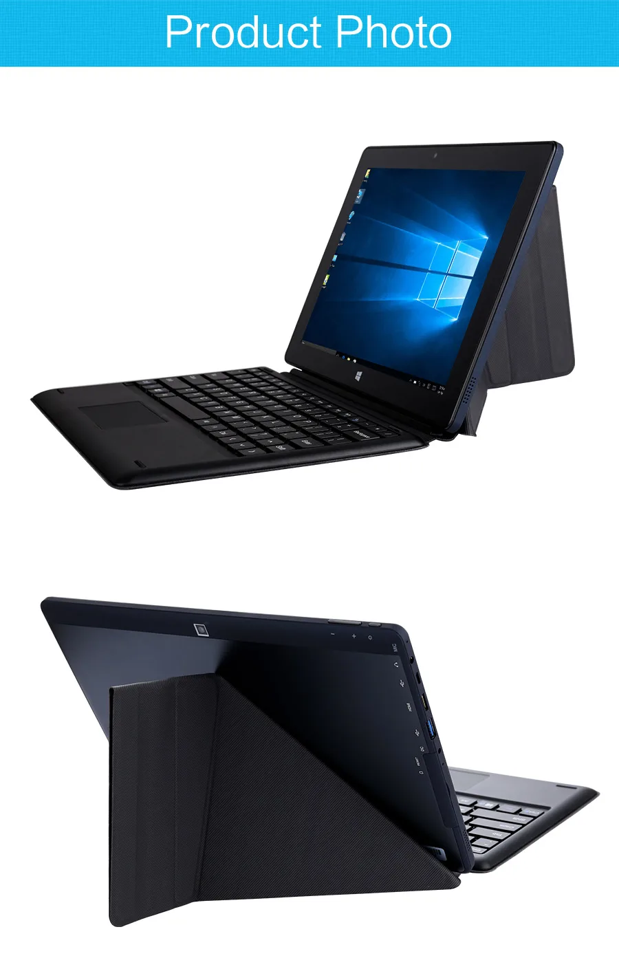 AIBOULLY 10,1 дюймовые планшеты с ОС Windows 10 и Android 5,1 OS Cherry Trail Z8350 Четырехъядерный 4 ГБ ОЗУ 64 Гб Windows планшетный ПК с HDMI 9,7''