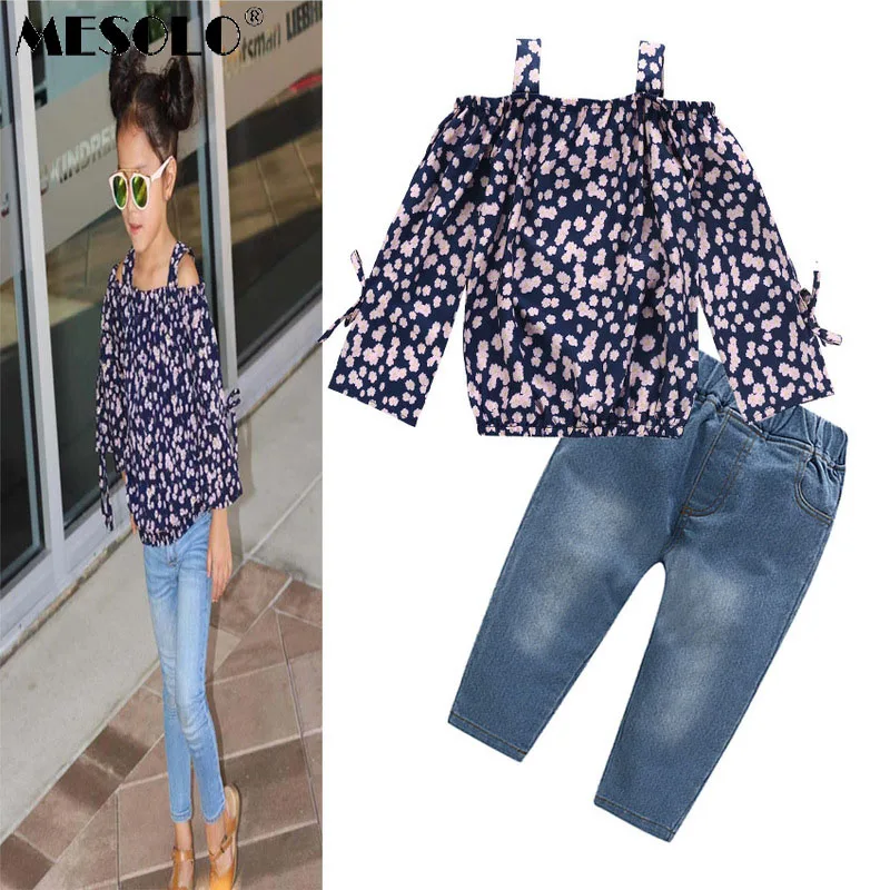 Детский костюм из двух предметов MESOLO в европейском и американском стиле с