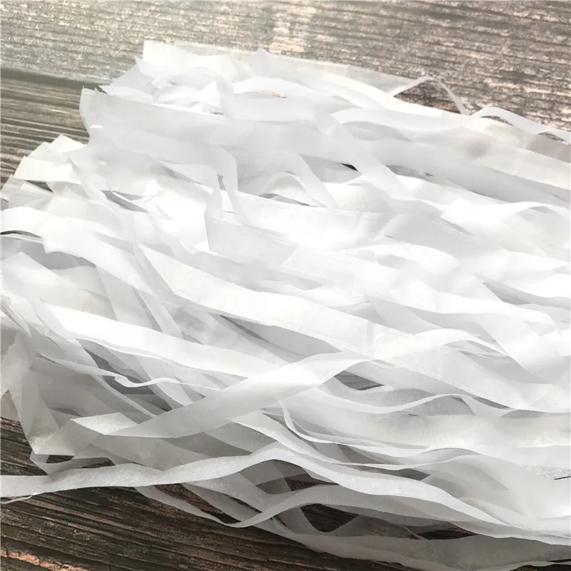 1 white 5 шт. 35 см гирлянда из папиросной бумаги с кистями Свадебные украшения день рождения детский душ вечерние украшения DIY товары для дома - Цвет: 1 white