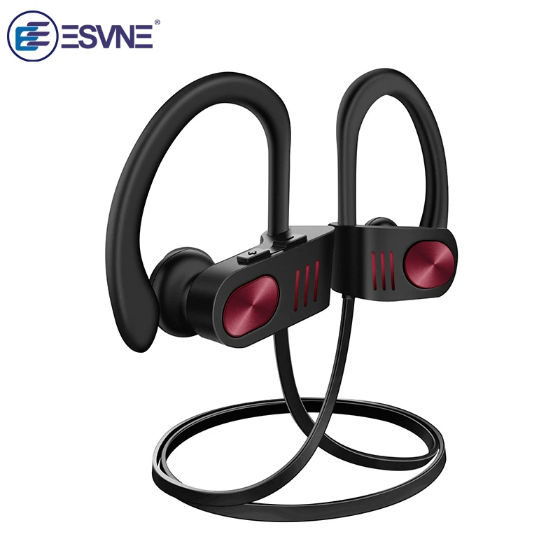 ESVNE HiFi стерео беспроводные наушники Bluetooth 5 0 IPX7 Водонепроницаемая гарнитура