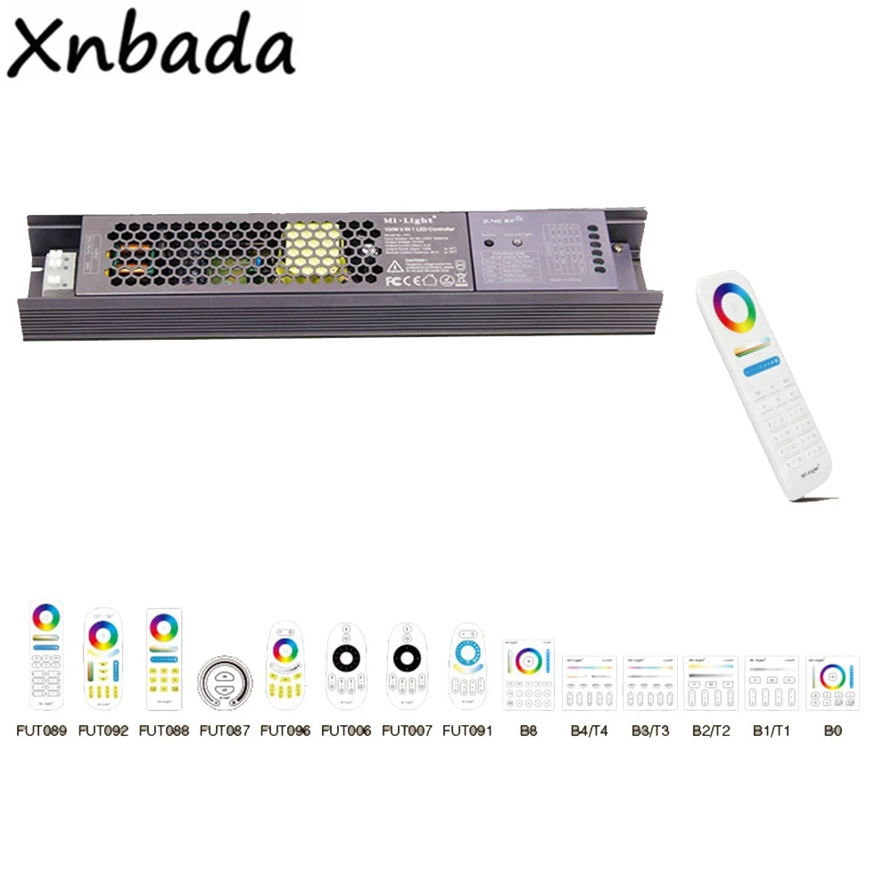 Светодиодный контроллер Milight PX1 5 в 1 встроенный источник питания 2 4 ГГц RF/Wifi APP/Alexa