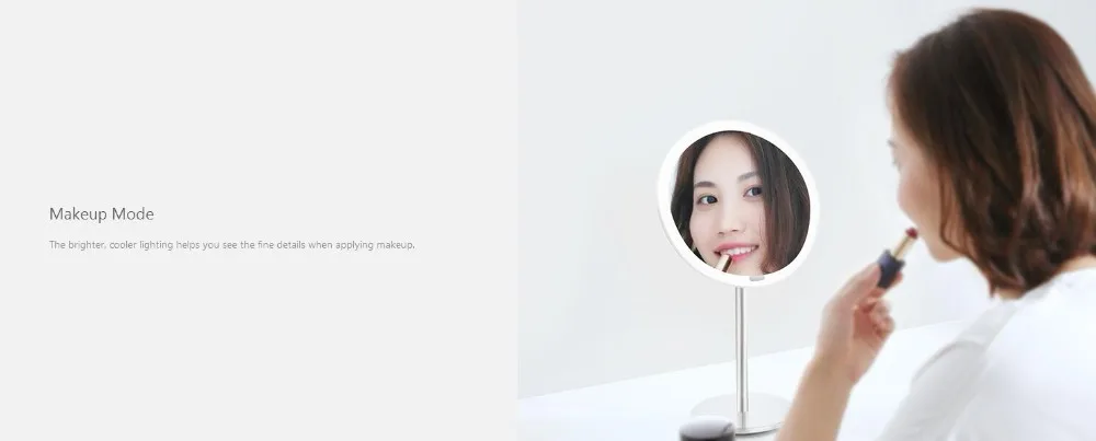 Xiaomi Yee светильник светодиодный датчик зеркало для макияжа лампа 3 светильник ing режимы зарядка через usb настольная лампа умный датчик движения Ночной светильник