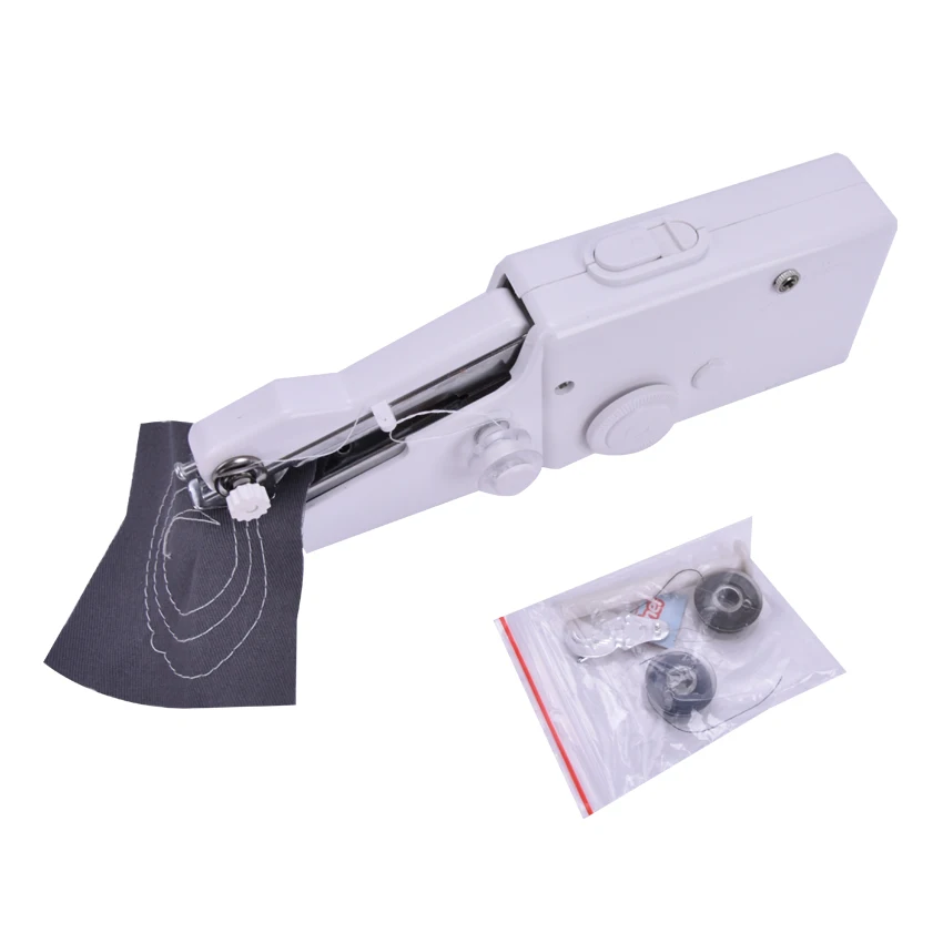 

70PC Mini Electronic Portable Cordless Handle HandHeld Sewing Machine Household Handy Stitch Clothes For Thread Suitable Bobbin