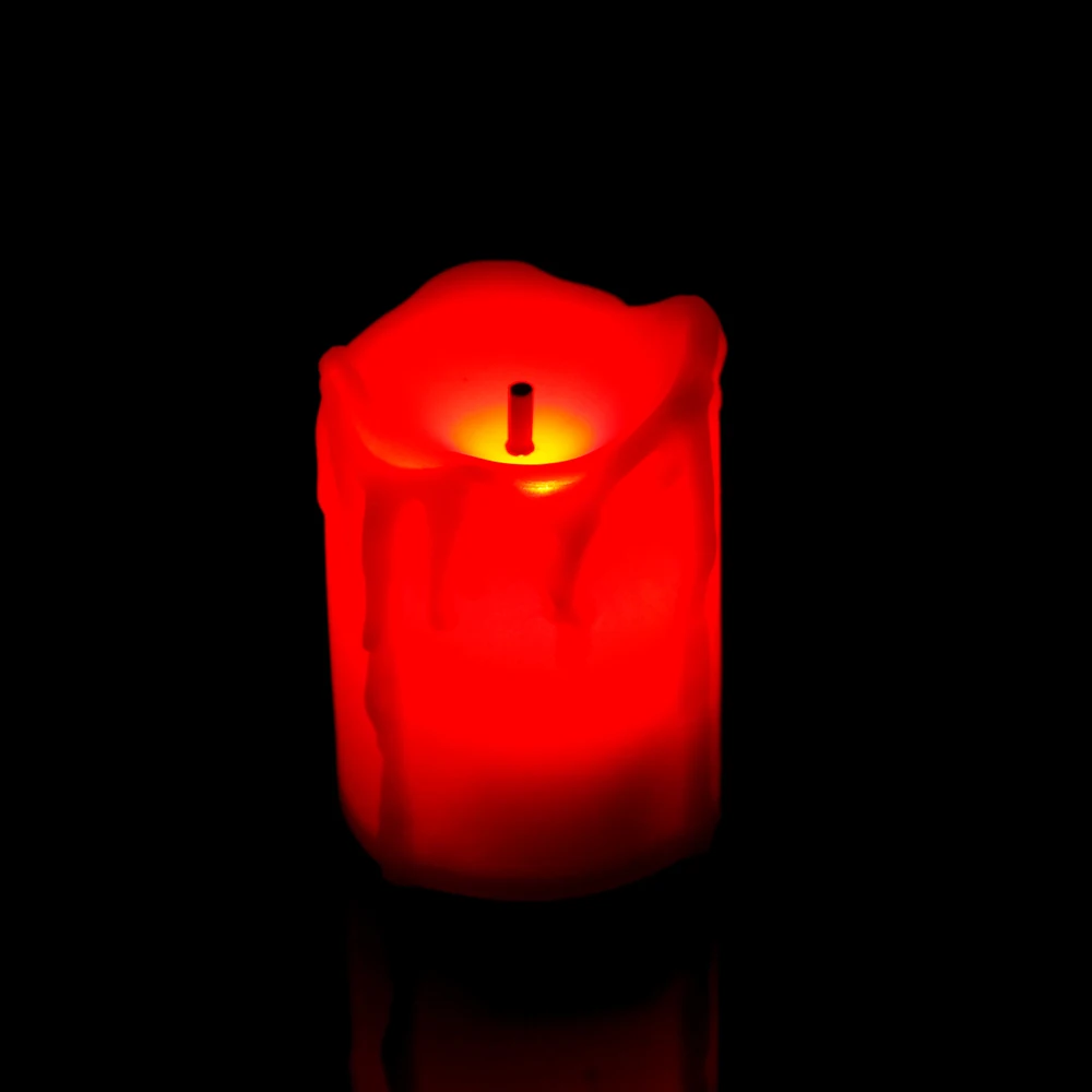 12 шт./упак. мерцающий беспламенный светодиодный чай свет Мерцающий Чай Свеча Свет