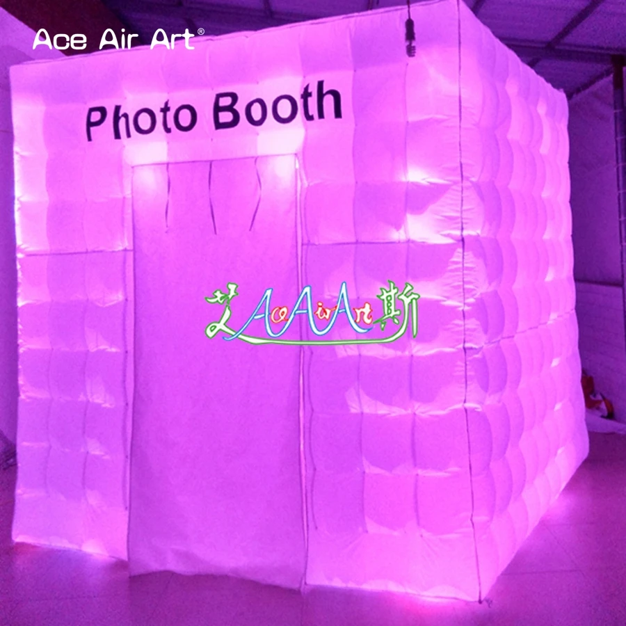 2018 портативный надувной Фотофон офисный куб воздушный корпус вечерние палатки